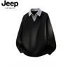 Мужская полосатая толстовка JEEP SPIRIT с эффектом двух изделий