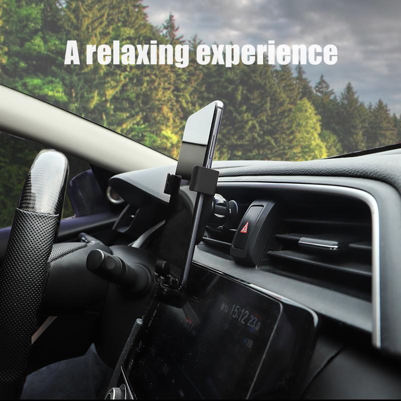 1Pcs Car Phone Holder Gravity Sensing Air Vent Stand Accessories For BMW Performance E60 E90 E39 E87 E36 E92 E70 E91 X3 X5 X1 X2 RL2