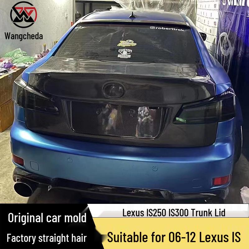 Задняя крышка багажника из углеродного волокна для Lexus IS250/IS300 2006-2012