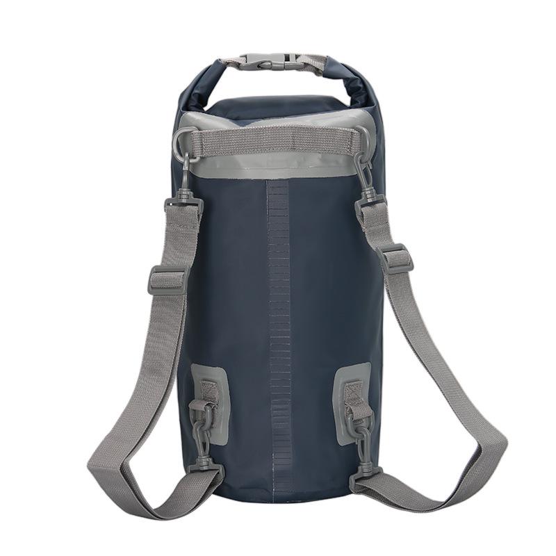 Camouflage PVC Waterproof Backpack for Swimming, Beach, and Drifting