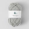Пряжа Knitworm Меланж, 10 мотков, Экстра толстая, 30 г (45м), 60% Шерсть, 40% Акрил (Серый)