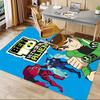 1pc Ben Ultimate Alien Carpet for Playroom Bedroom Living Room Sofa Home Decor,kids Game Area Rug Non-slip Floor Mat Y73044
