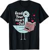 Read Your Heart Out Pigeon Cute Teacher Book Lover T-Shirt Unisex T-Shirt