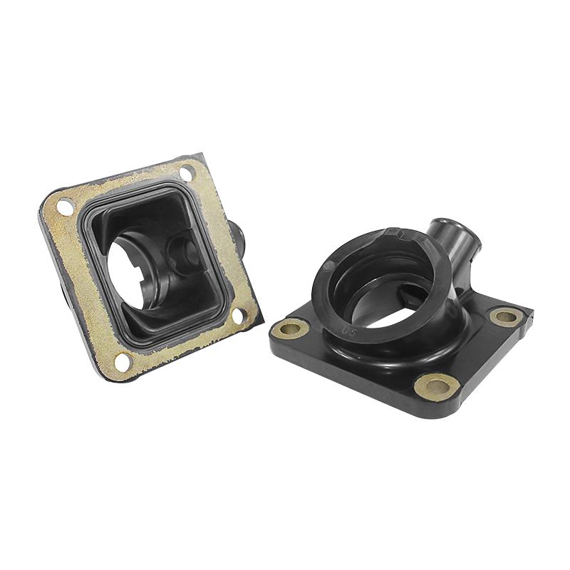 2 pcs Carburetor Intake Manifold Pipe Interface Adapter for Yamaha Banshee YFZ350 YFZ 350 88-06 RD350 RD 350LC 83-89 RZ350 84-85