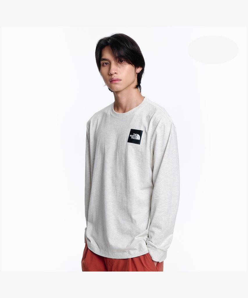 Noseupeiseu Nt7Tr59C Tnf Core Ex Футболка с длинным рукавом Овсяный