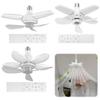 Silent Ceiling Fan with Lights Remote Control Small Ceiling Fan for Kitchen Bedroom Basement Dining Living Room
