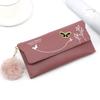 Fashion Butterfly Wallet Women PU Leather Small Clutch Casual Lady Coin Purse Card Holder Female Handbag CLE
