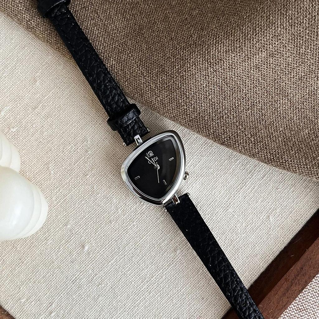NEW Minimalist Elegant Women's Watch with Asymmetrical Small Dial Design Water-Resistant Quartz Ladies' Wristwatch Gift
