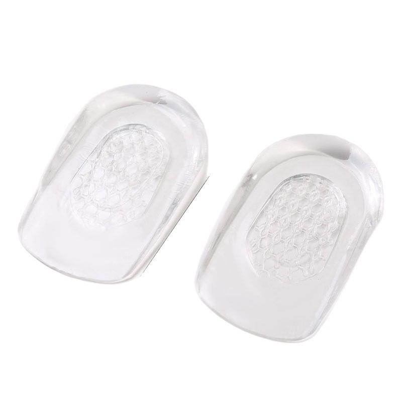 Силиконовая пятка - Самоклеящаяся, Амортизирующая, Удобная, Невидимая полустелька для увеличения роста (унисекс)