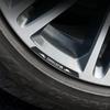 4pcs Aluminum Car Wheel Hub Badge Tire Rim Stickers Decoration Accessories