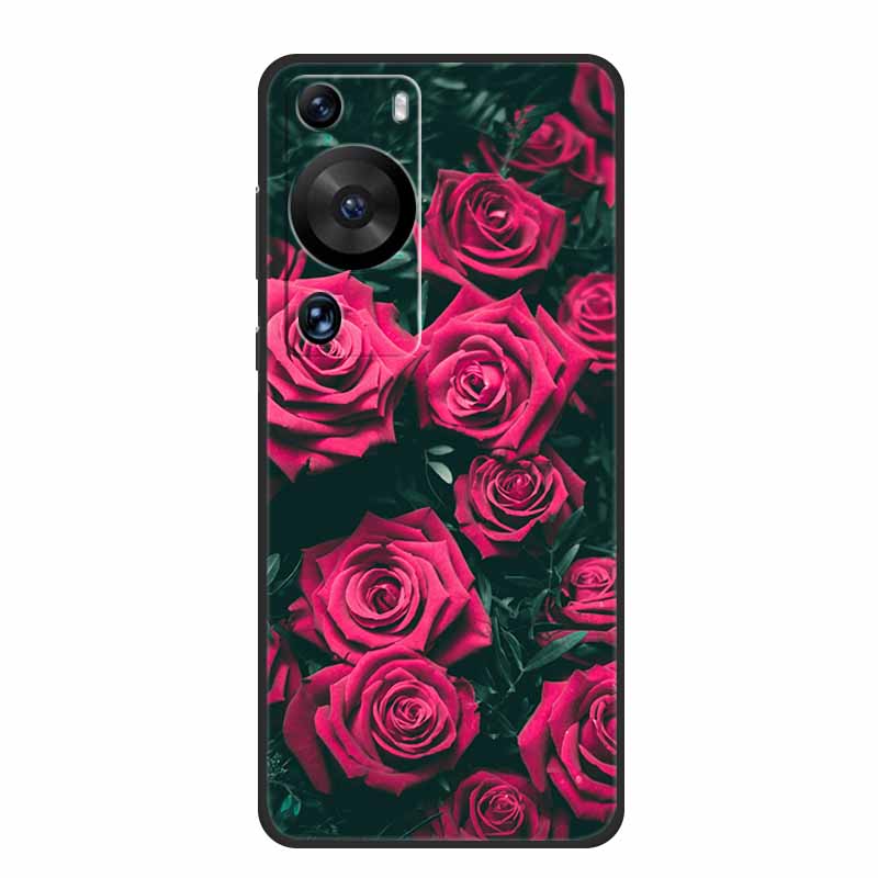 Чехол для Huawei P60 Pro Модный Защитный Мягкий Силиконовый Задний Чехол для Телефона для Huawei P60 Art HuaweiP60 Ударопрочный Цветной Корпус
