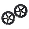 2x Front Wheelchair Wheel Smooth Repair Parts Silent Casters for