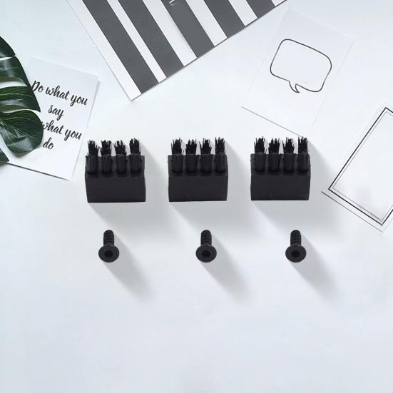 3Pcs Archery Bow Brush Plastic Arrow Rest Replacement Brush Archery Accessories Bow Supplies Small Arrow Rest Compound Kit