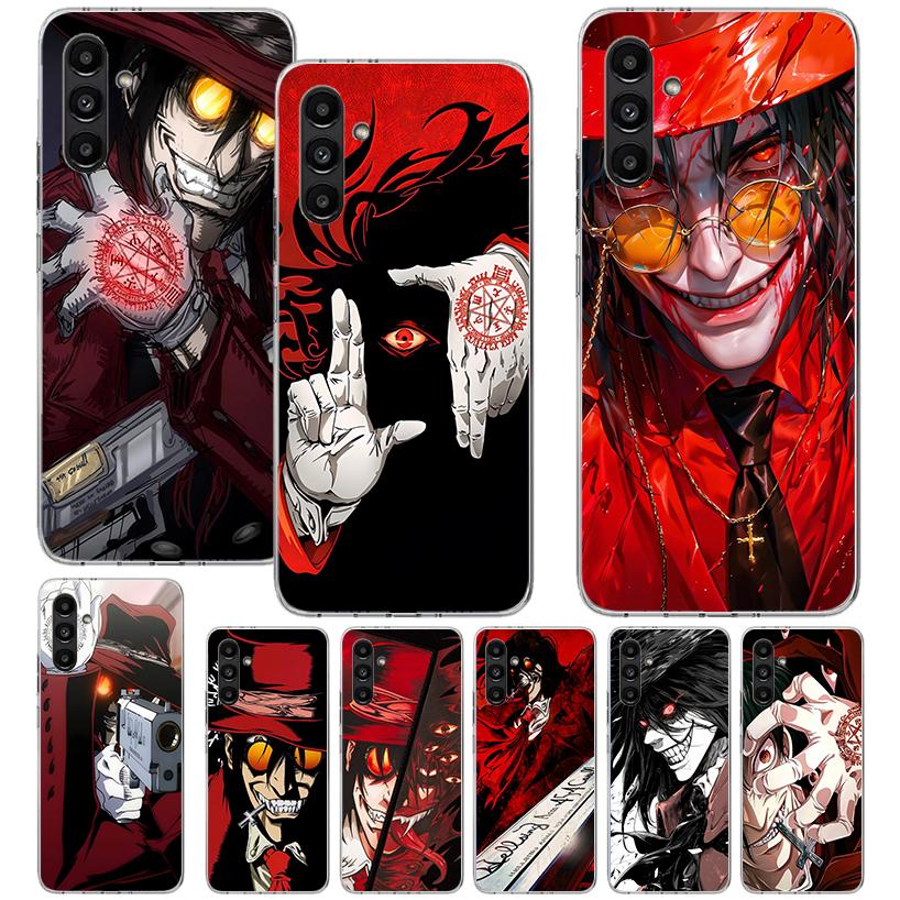 Чехол для телефона A-Alucard Hellsing Anime для Samsung Galaxy A17 A16 A15 A14 A13 A56 A55 A54 A53 A36 A35 A34 A33 A26 A25 A24 A23 A05S