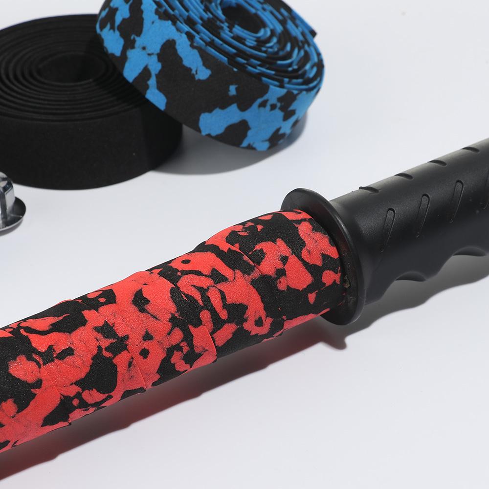 Cycling Bicycle MTB Bike Handlebar Tape Camouflage Rubber Foam Wrap Bike Handlebar Accessories