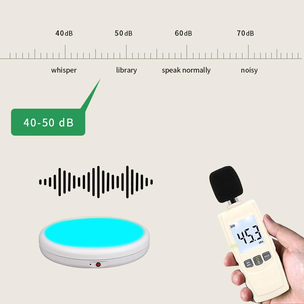 45 см/17,7 дюймов моторизованный вращающийся дисплейный стенд с RGB подсветкой дисплейное основание вращающееся на 360 градусов электрическое