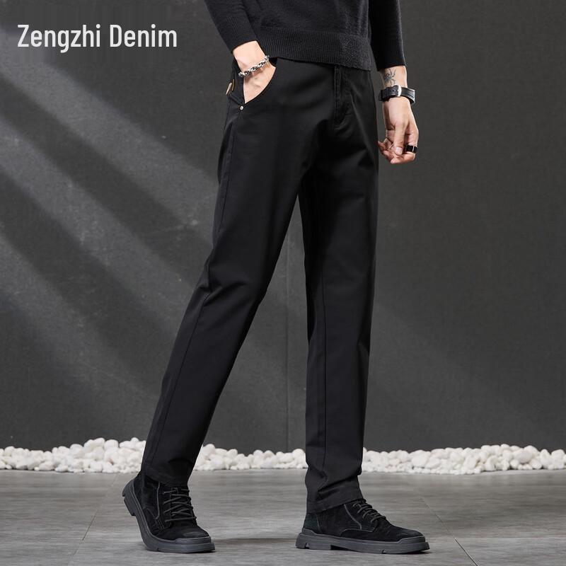 Мужские брюки в стиле business casual прямого кроя