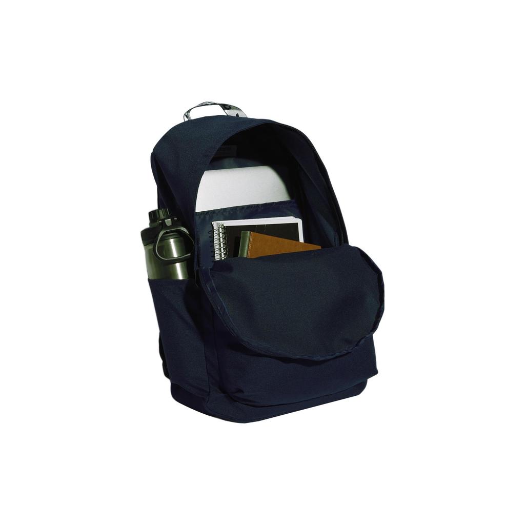 Adidas Originals Large Logo Polyester Backpack Unisex Backpack Blue HK2621
