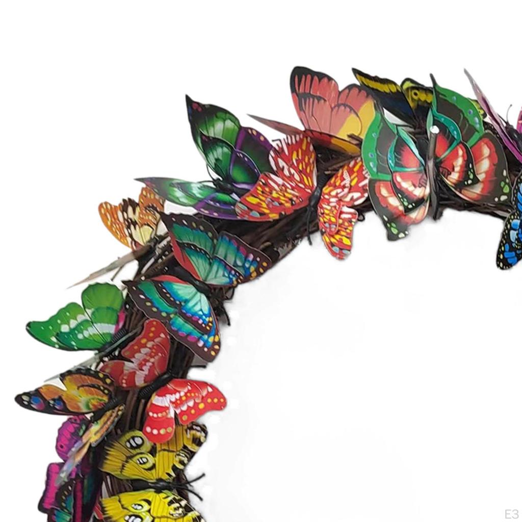 Floral Wreath for Front Door - Indoor Outdoor Decor