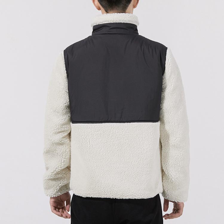 Puma Куртка из флиса Sherpa Color Block с воротником-стойкой и логотипом, мужские куртки цвета слоновой кости 846325-73