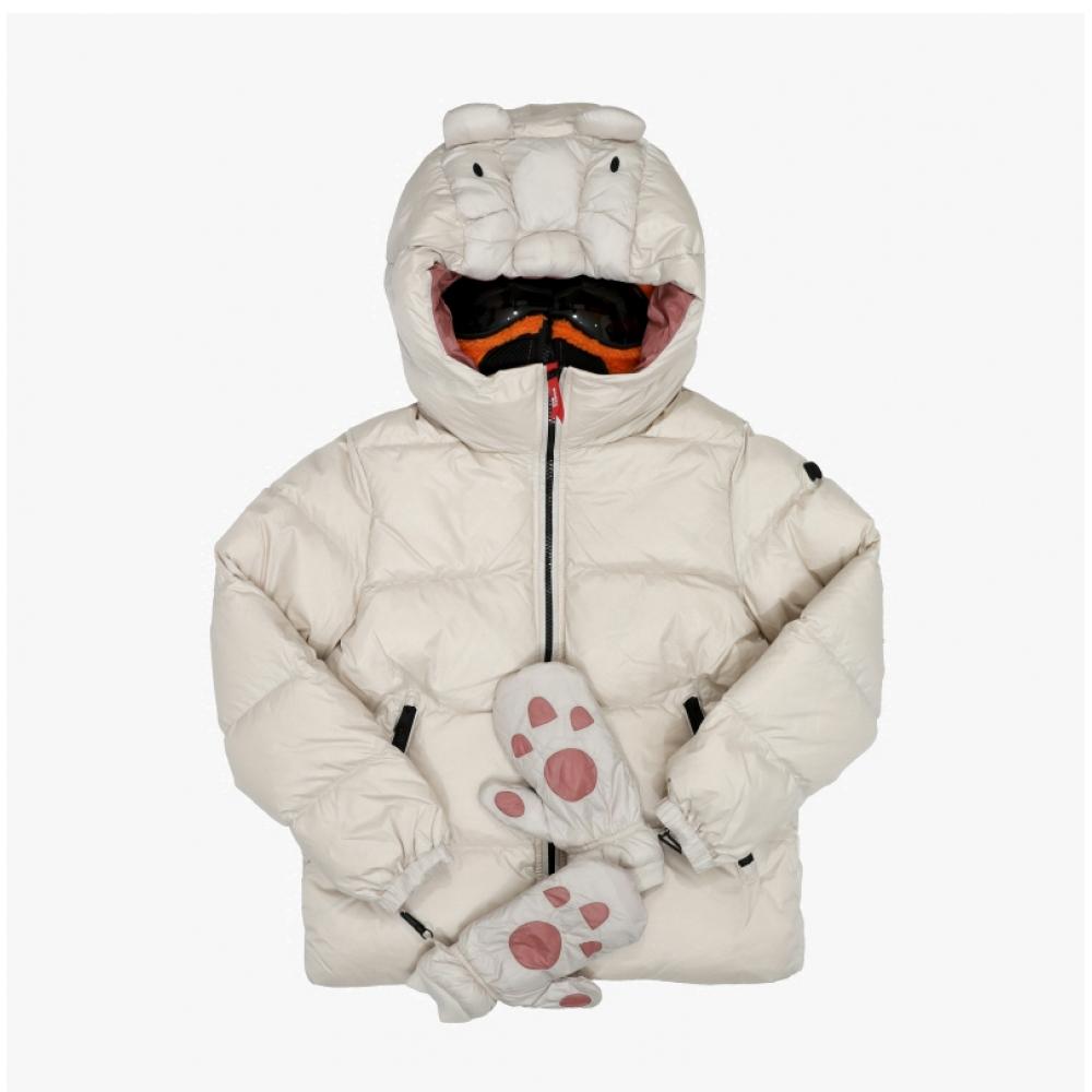 Ai Riders Bear Hood Goggles Boys Jacket Padding Jk770btkj5