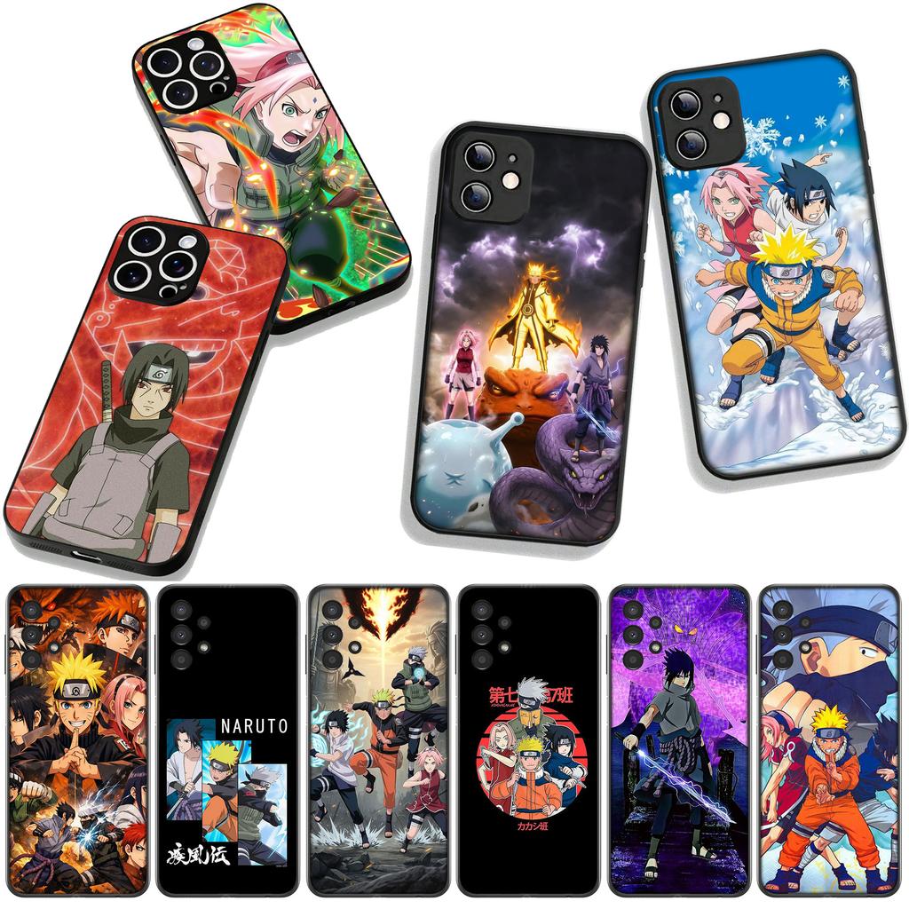 Чехол для телефона Kakashi Sasuke Narutos Haruno Sakura для OPPO A54 A40 A60 A80 A18 A16 A17 A38 A78 A79 A57 A55 A96 A15 A12