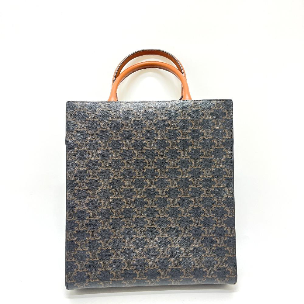 CELINE 191542 Triomphe Vertical Cabas Small Bag Back Handbag Tote Bag