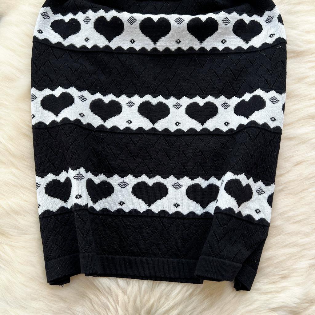 Летние женские милые трикотажные сердечки тонкие облегающие платья-свитера для девочек