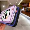 For iPhone 16 15 14 Pro Max Redmi Note 13 12 Pro Samsung S25 S24 Ultra A13 A14 A15 A16 OPPO Cartoon Panda Pattern Soft Full Lens Protect Case