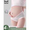 Mao Ren Women's Low-Rise Cotton Maternity Briefs