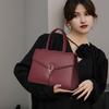Bag Women's New Cowhide Messenger Bag, Temperament Leather Light Luxury Large Capacity High-end Handbag