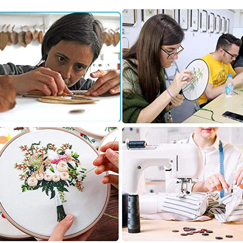 Набор из 55 швейных игл из нержавеющей стали, инструменты для ручных стежков, аксессуары для вышивки одежды, инструменты для шитья, иглы для дома