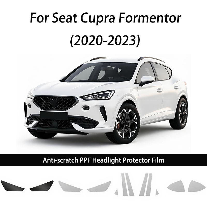 For Seat Cupra Formentor -23 PPF Sticker Car Paint Protection Headlight Film Rearview B Pillars Anti-scratch Protective Film