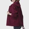 New Women's Corduroy Jacket: Velvet-Lined, Thick Arctic Velvet, Casual Loose Fit - Ideal for Middle-Aged Moms