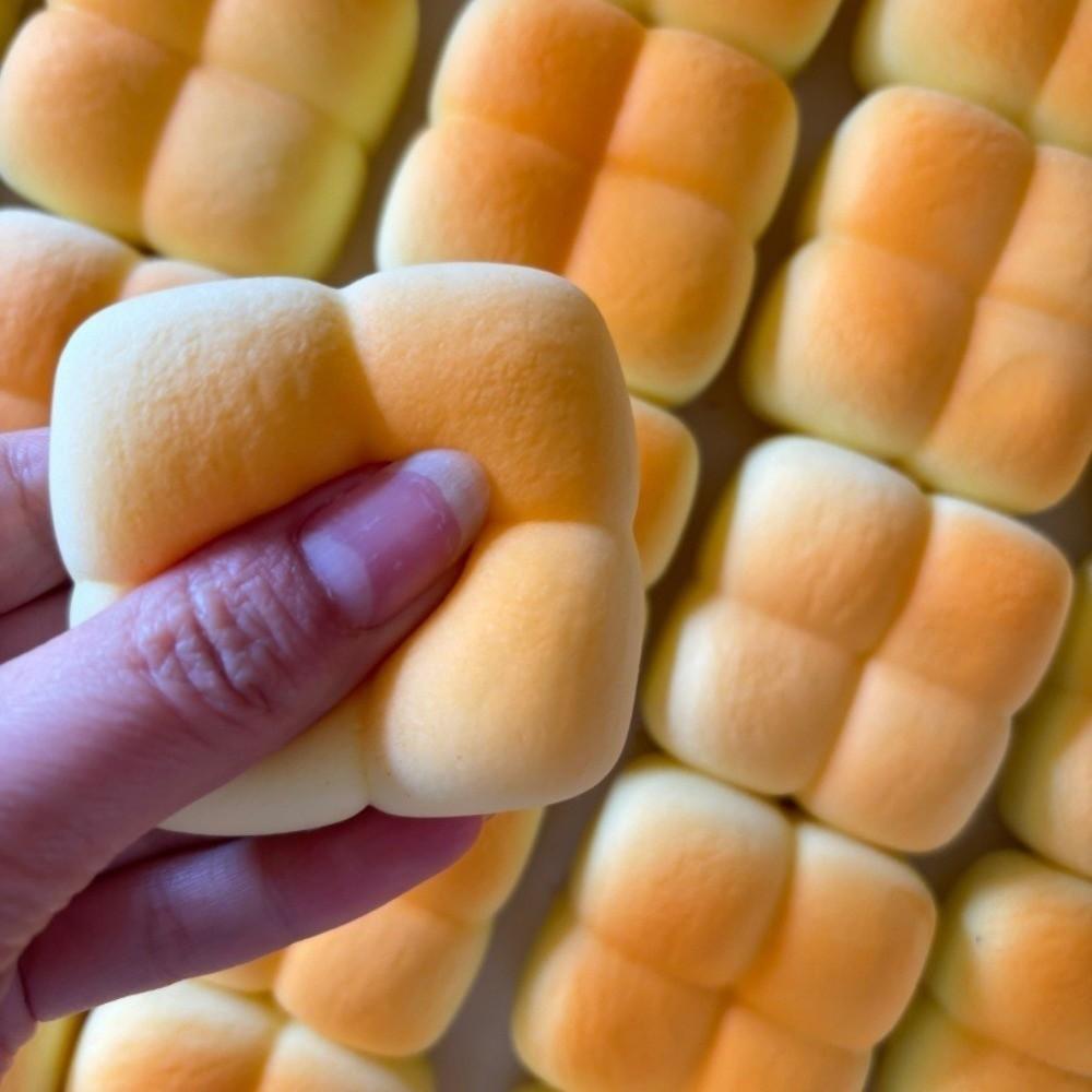 Soft Squeeze Toys Slow Rebound Simulation Bread Toys Soft Stress Relief Toys for Kids Adults