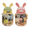 Bpas Frees Childrens Rabbit Figure Design Drinking Bottle With Carry Handle And Simple to clean Drinking Lip