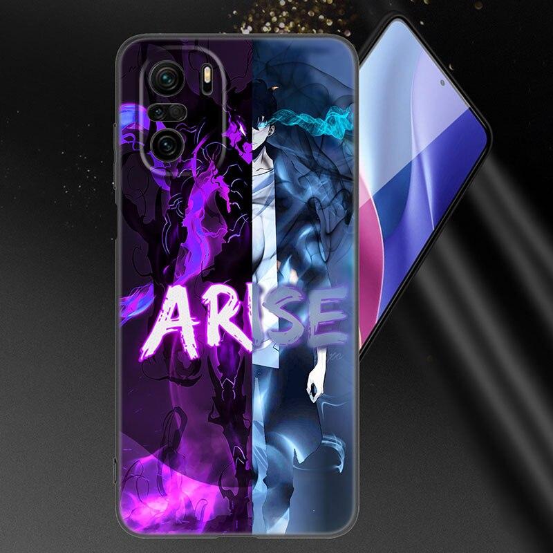 Чехол для телефона с аниме Solo Leveling для Xiaomi Mi POCO X3 NFC GT M4 M3 12 11T 10T Pro A3 11 Lite NE 5G 12X 11i F3, мягкий черный чехол