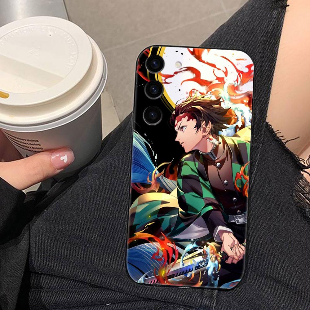 Чехол для телефона Demon Slayer Танджиро для Samsung Galaxy S26 S25 EDGE S24 S23 S22 S21 S20 FE S10 Ultra PLUS LITE