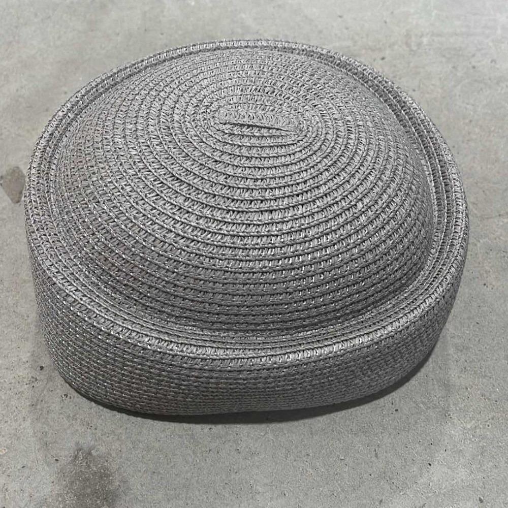 Artistic Design Straw Sun Hat Wide Brim Woven Straw Hat Elegant Painter Beret Beach Vacation