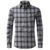 Plaid Men's Shirt New Long-sleeved Cardigan