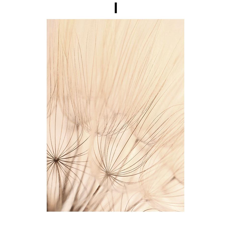 Бежевый пальмовый лист, жгучий цветок, тростник, постеры и принты, холст, живопись, скандинавские настенные художественные картины, гостиная, домашний декор