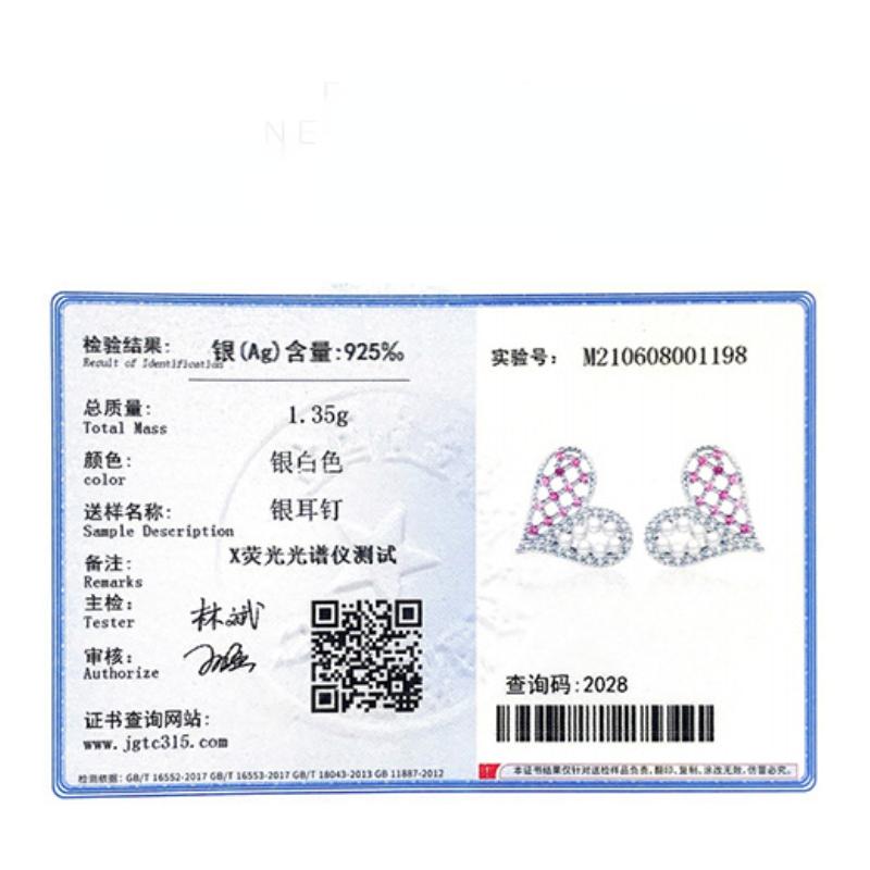 Tancise 925 Sterling Silver Zircon Earrings Drop Earrings For Women Wedding Party Gifts