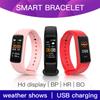 Fitness Tracker Bluetooth-compatible for iOS-Android Device with Blood Pressure Heart Rate Monitoring Sedentary Reminder