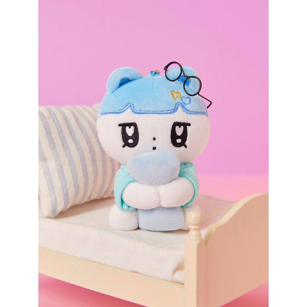 KAKAO FRIENDS Golgolz Mini Keyring Doll Pajamas_Park Bami