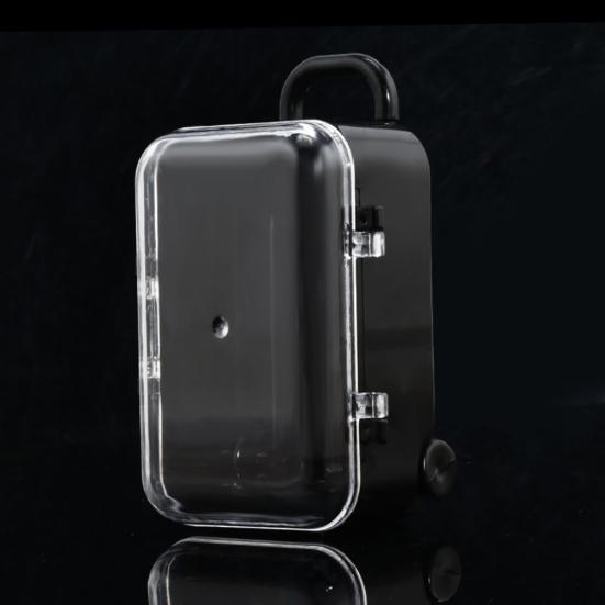 Мини-подвижной дорожный чемодан в форме коробки для конфет, свадебные сувениры, подарок на вечеринку