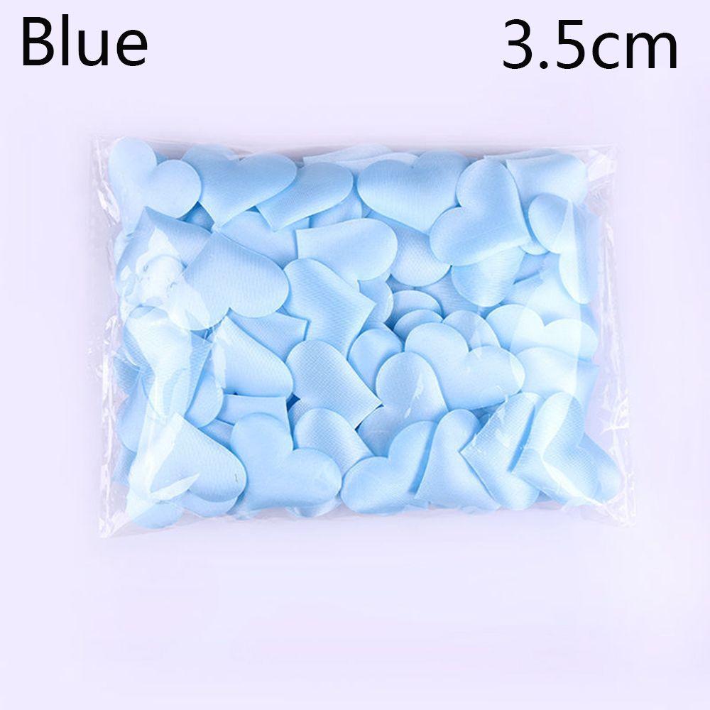 Украшение стола Ремесло 3D Цветок Бросание Лепестков Роз Мягкая Ткань Сердце Любовь Свадьба