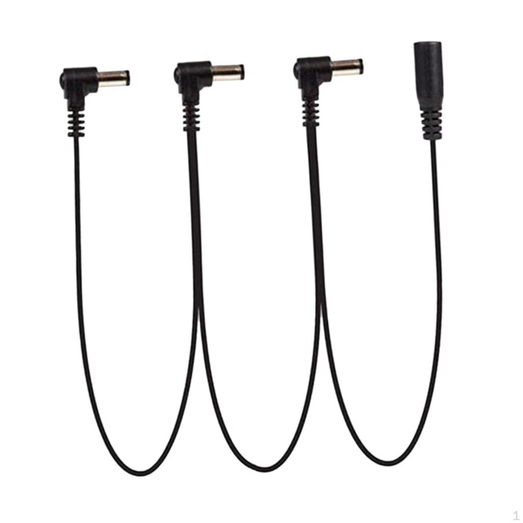 Daisy Chain Cable ,Right Angle Power Cord Bass, Patch Wire Cable,9V DC , Guitar Effect