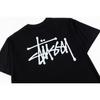 Stussy Летняя новая футболка с круглым вырезом из высококачественного хлопка 2025 года для мужчин и женщин, классическая футболка с буквенным принтом для пар