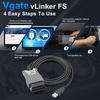Vgate VLinker FS ELM327 For Ford FORScan HS/MS-CAN ELM 327 OBD 2 OBD2 Car Diagnostic Scanner Interface Tools OBDII For Mazda