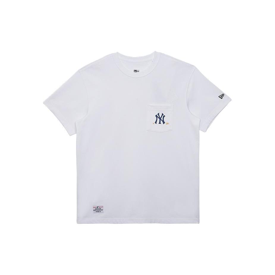 New Era T Shirt Couple, Trendy And Versatile Unisex White 14148918